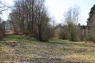 Die drei ehemaligen Wege im Anschlu&szlig; an die Zufahrt, &copy; FNMK 2004