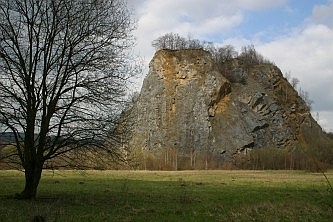 Zentraler Kegel des NSG Helmke vom Boden aus, &copy; FNMK 2006
