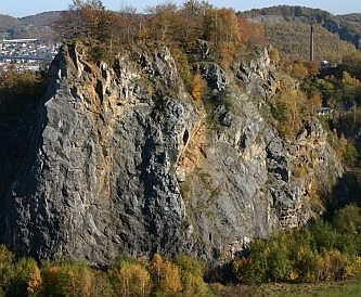 Zentraler Kegel des NSG Helmke von Randklippe aus, &copy; FNMK 2006